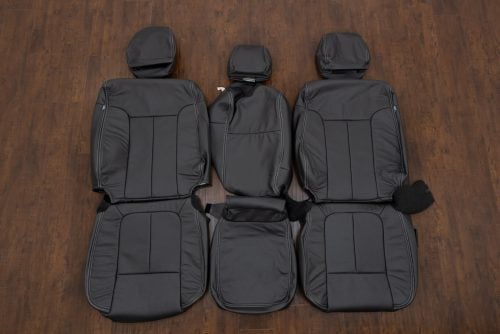 Dark Graphite seat covers with Grey stitching for Ford SuperDuty