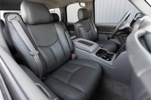 Installed Graphite leather seats for 2003-2006 Bronco