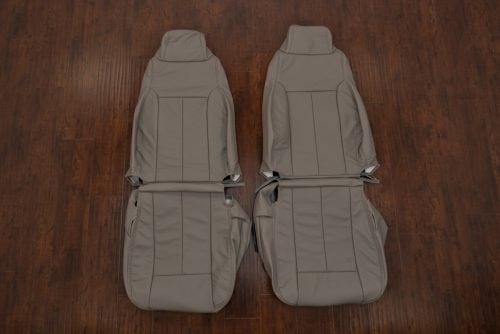 Khaki leather seat upholstery kit for Jeep Wrangler
