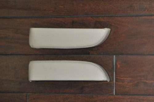 Leather Door Armrest Covers installed- Toyota Landcruiser