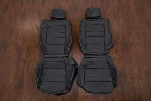 Mitsubishi 3000GT Dark Graphite leather seat upholstery kit