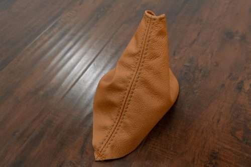 Nissan 350Z leather E-Brake boot cover upholstery