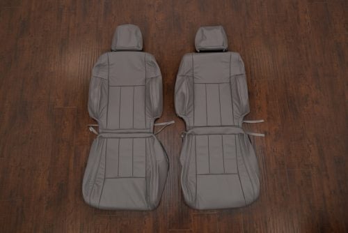 Replacement leather seat covers in Platinum for 2001-2004 Toyota Tacoma