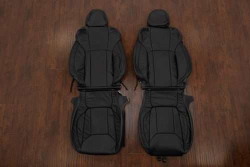 Subaru Forester Black leather seat upholstery kit