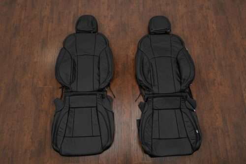 Subaru Legacy black leather seat upholstery kit