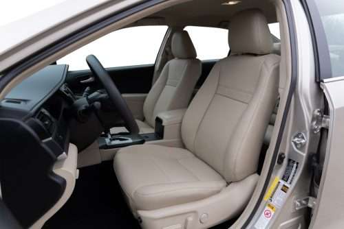 Custom installed leather seats 2012-2014 Toyota Camry