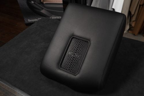 Toyota Sequoia Custom Leather Wireless Charging Center Console - Thumbnail