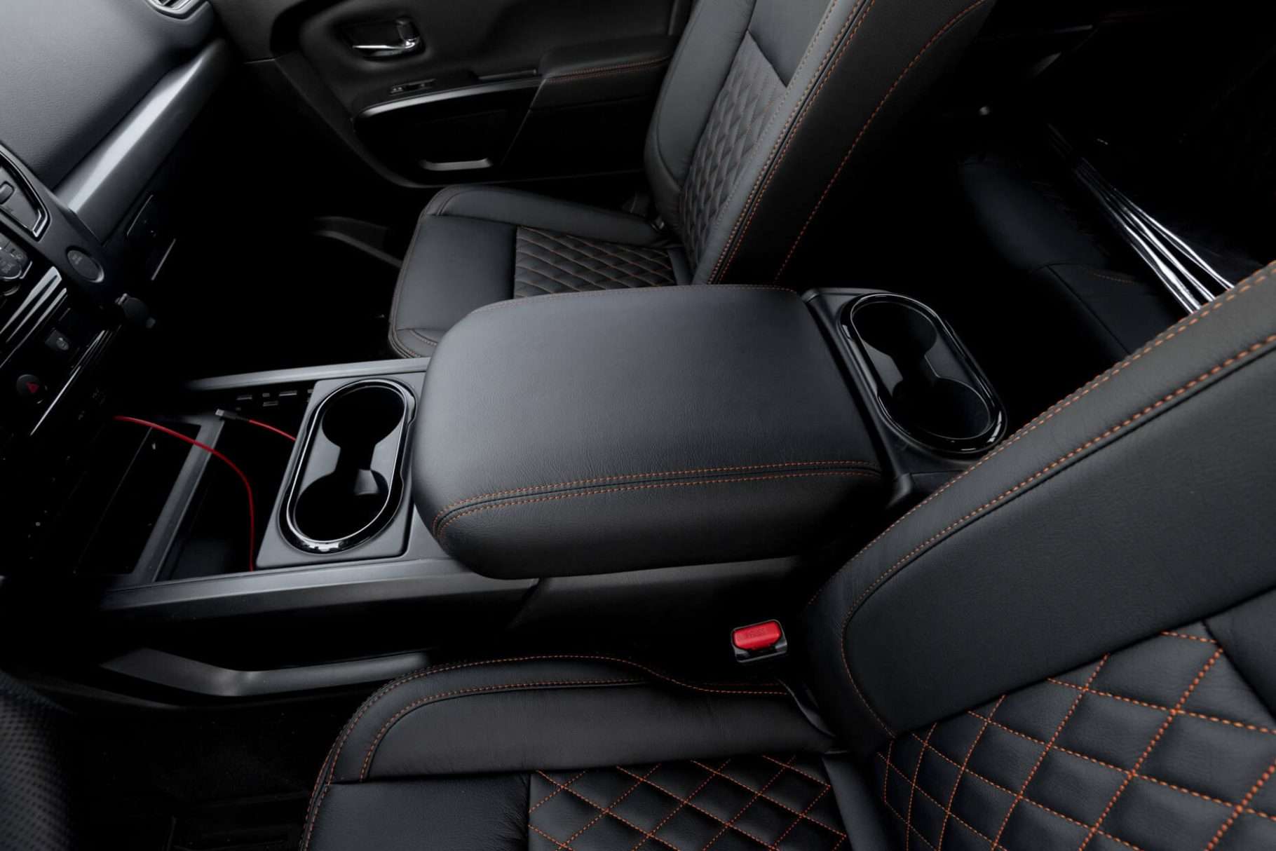 Custom Bissan Titan replacement leather center console cover