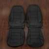 Ford Explorer black replacement leather seat covers - front seat upholstery