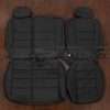 Custom Black Ford Explorer leather seat upholstery kit