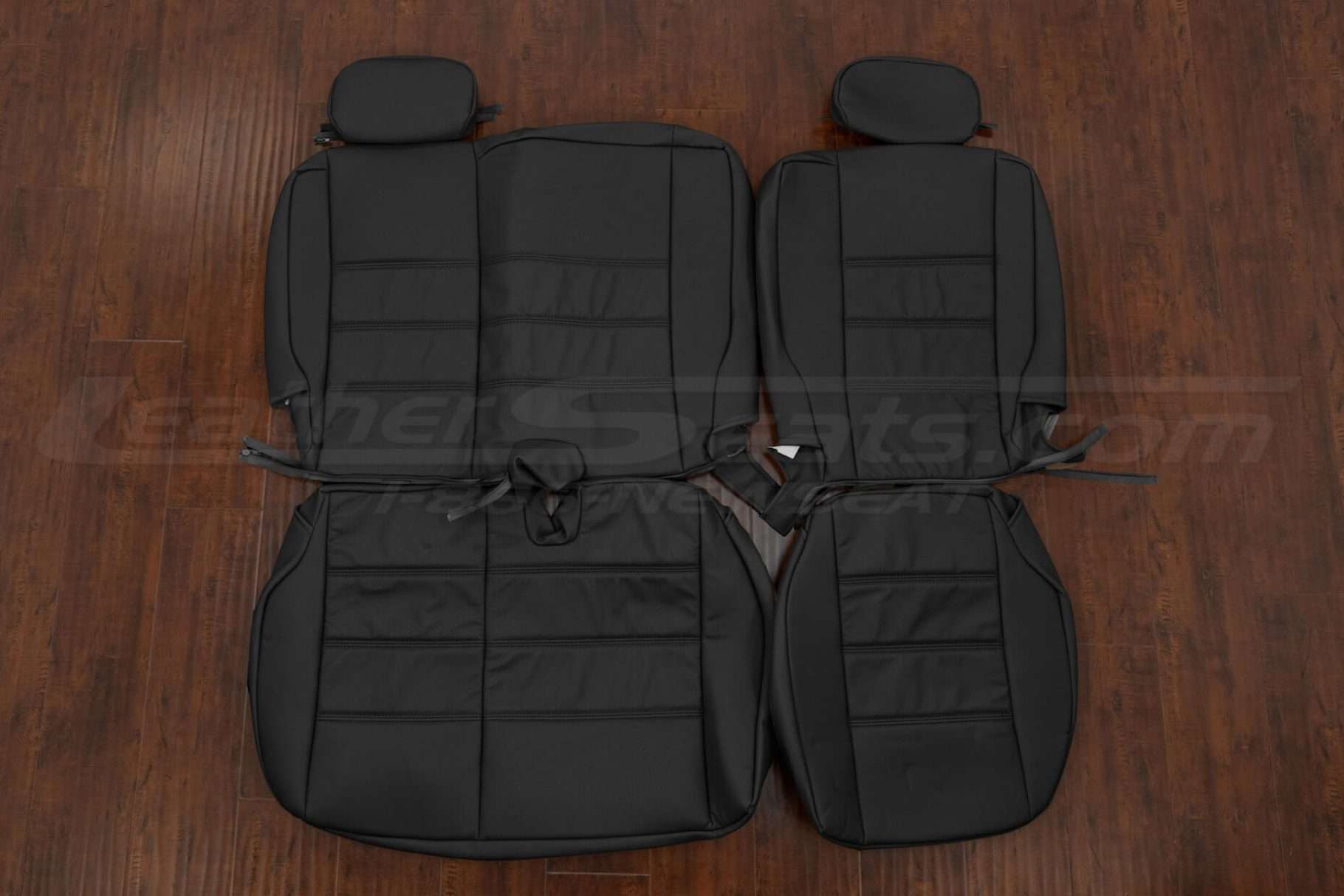 Custom Black Ford Explorer leather seat upholstery kit