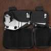 GMC Sierra two-tone rear seat leather covers flipped