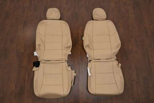 Aftermarket Bisque leather seat kit for Toyota RAV4