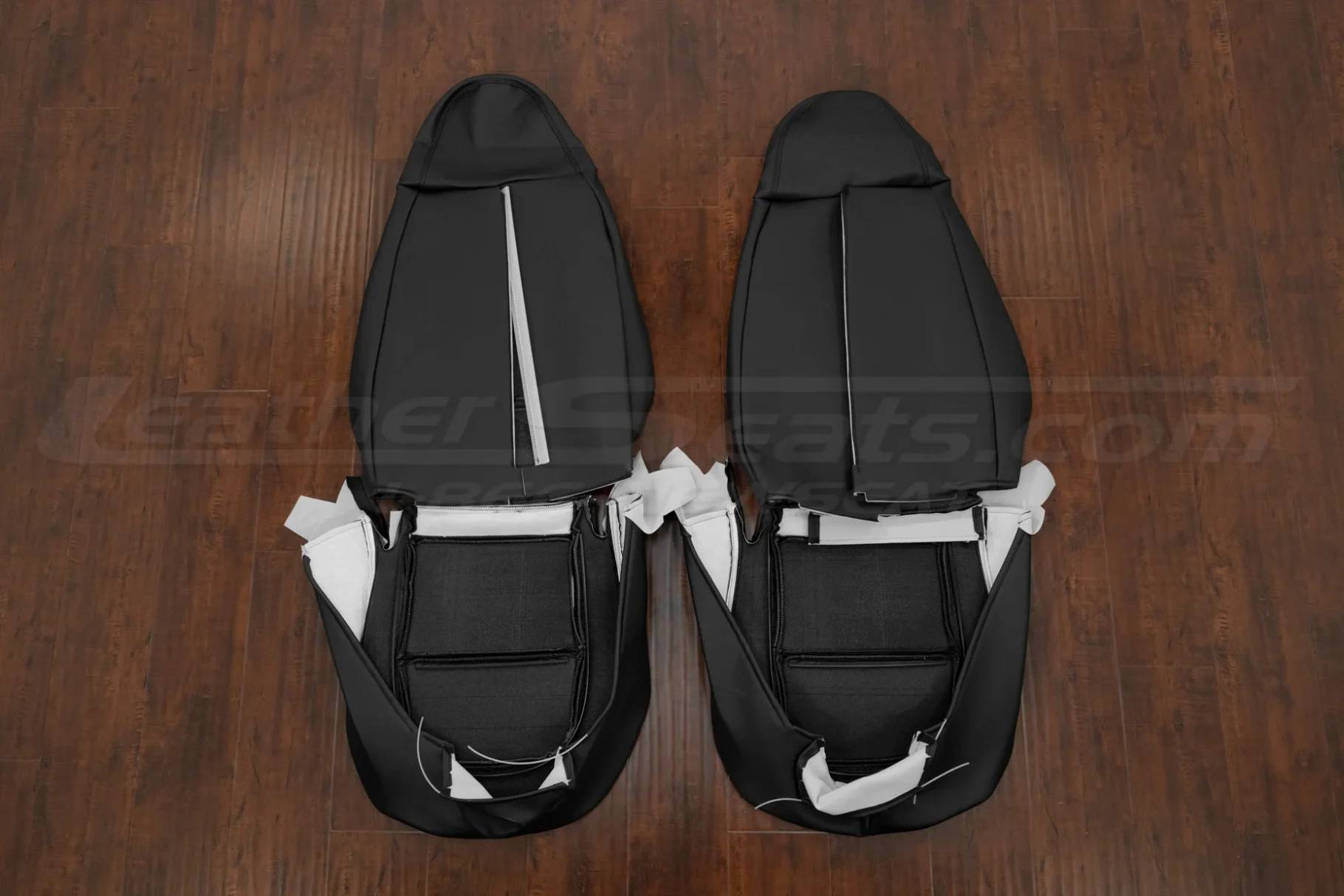 Front seat BMW Z3 leather seat kit flipped