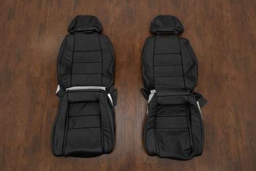 Replacement black leather seat covers for Toyota MR-2