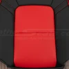 Bright Red Combo section of two-tone backrest
