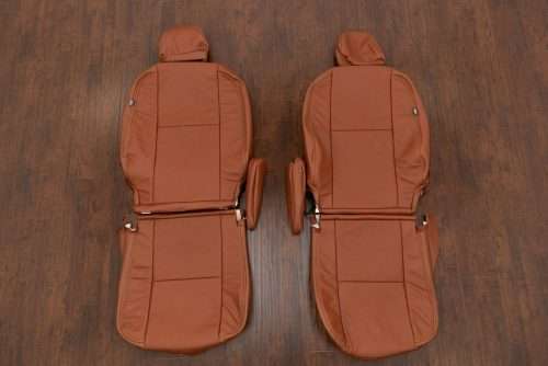 Custom Mitt Brown leather seat kit for Toyota FJ Cruiser