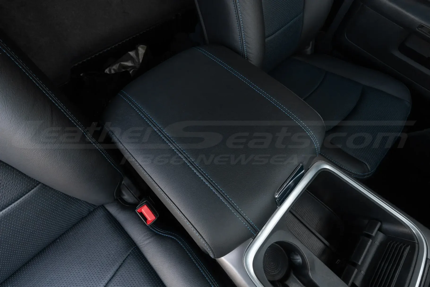 Installed custom center console cover for Dodge Ram Classic