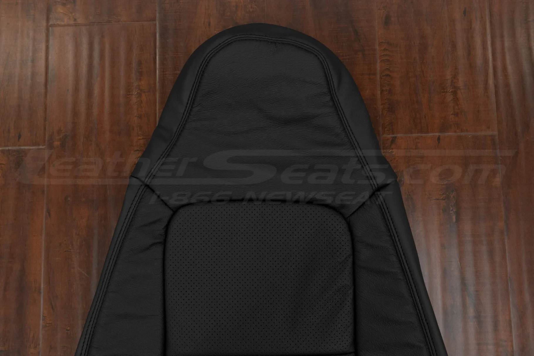 Headrest section of BMW Z3 leather backrest