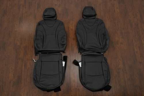 Toyota Prius black leather seat upholstery kit