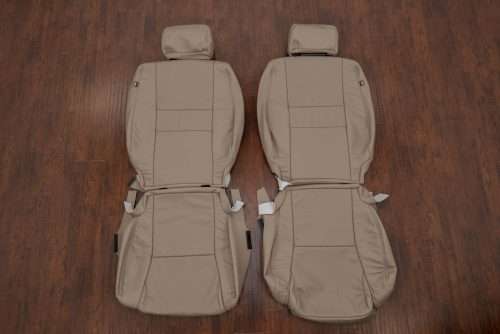 Toyota Sequoia Ivory leather seat upholstery kit
