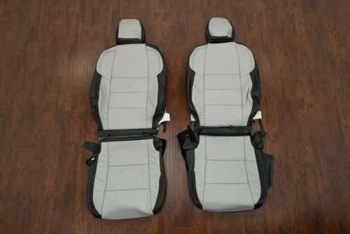 Tone-Tone Black and Frost leather seat kit for Toyota RAV4