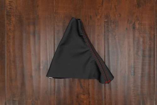 VW Jetta leather E-Brake boot upholstery