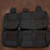 2021-2026 Ford F-150 custom double-diamond quilted leather seat covers - rear seat replacement upholstery