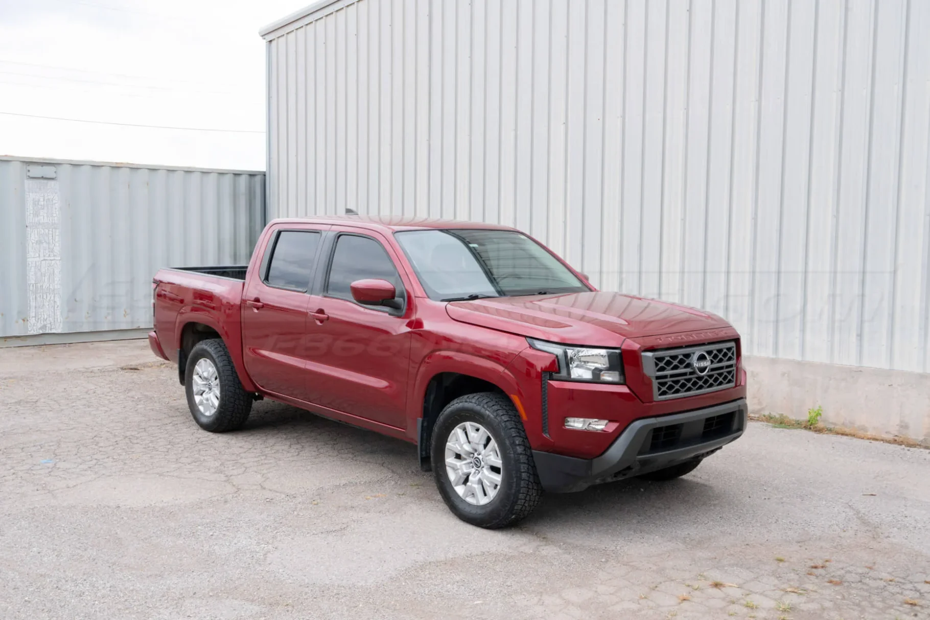 2022 Cardinal Red Nissan Frontier Truck Exterior