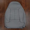 Ford Bronco Crater Grey perforated leather backrest upholstery