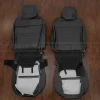 Nissan Frontier front seat upholstery flipped