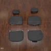 Nissan Frontier King Cab 50/50 Split rear seat upholstery